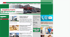 Desktop Screenshot of hagebaumarkt-mainburg.de